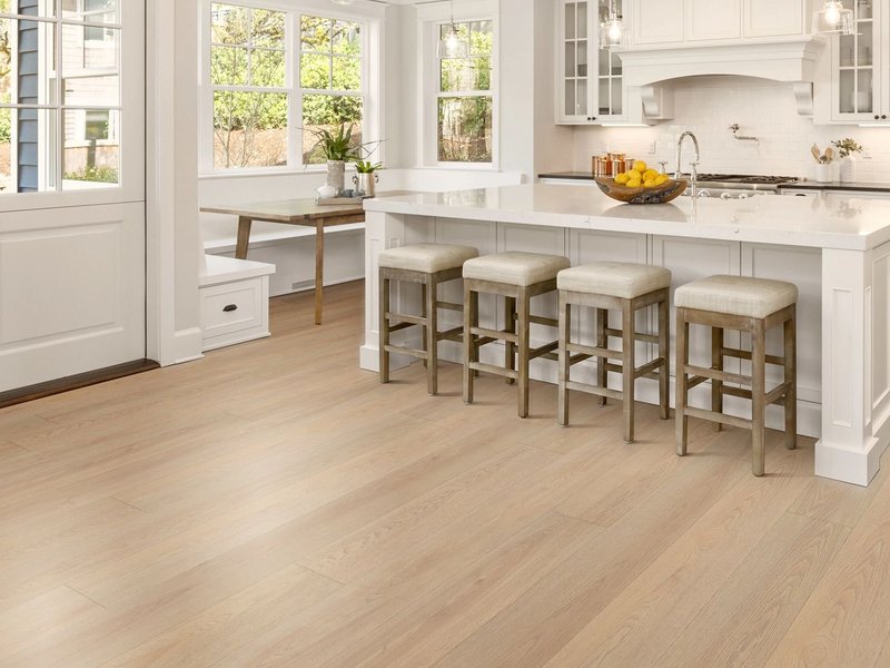 Kitchen with LVT flooring from Expressway Carpet in Mobile, AL